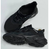 Кроссовки Adidas Ozweego черные зимние